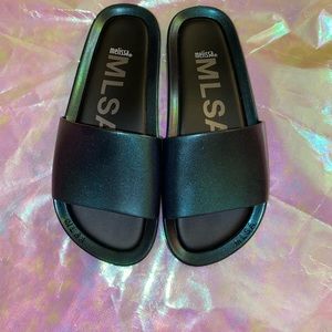 Melissa Iridescent Sandal Slides